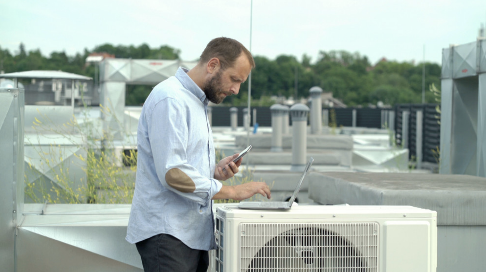 air conditioner warning